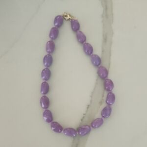 J. Crew Factory Lavender Beaded Necklace